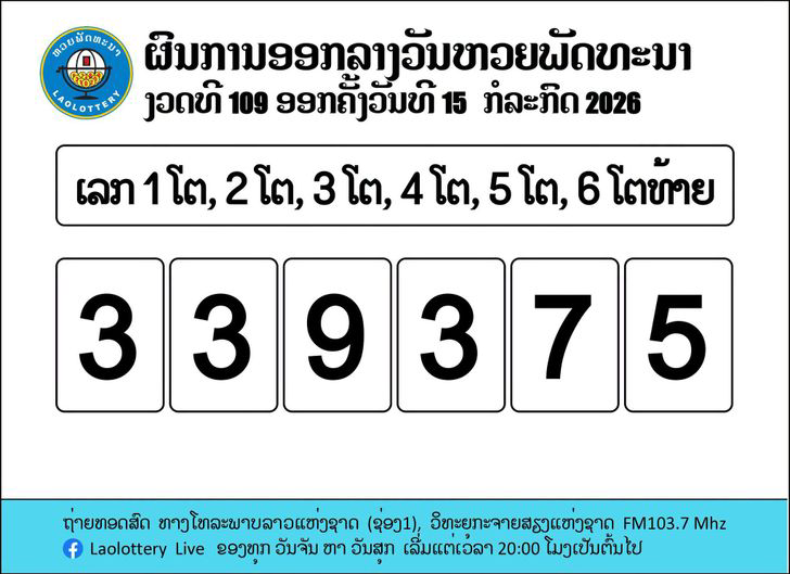 หวยลาววันนี้_15_กรกฎาคม_2569